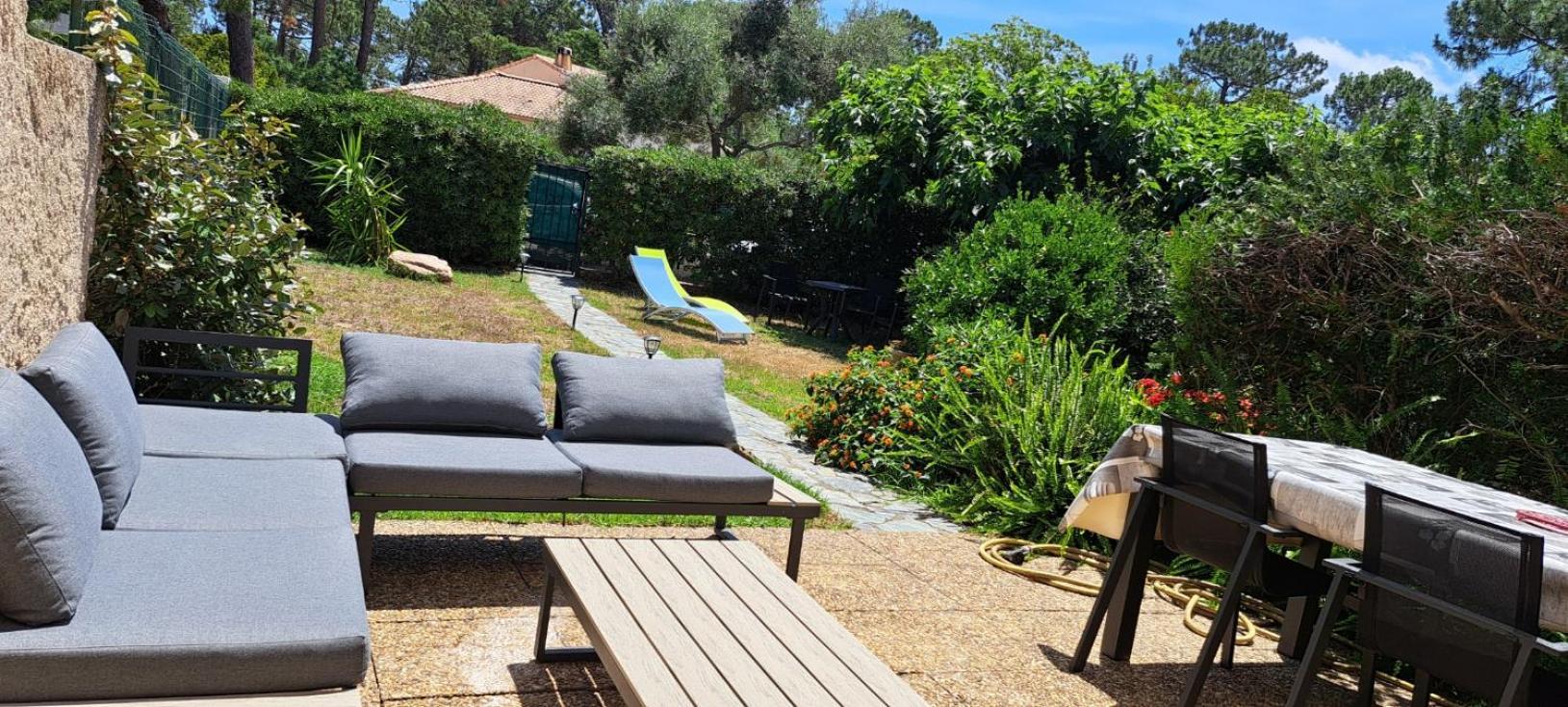 Mini Villa Jardin 50 M Plage Borgo  Exteriör bild